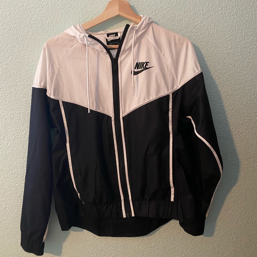 Nike Women's Black and White Jacket